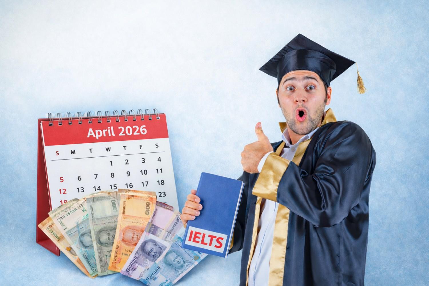 ielts exam fees